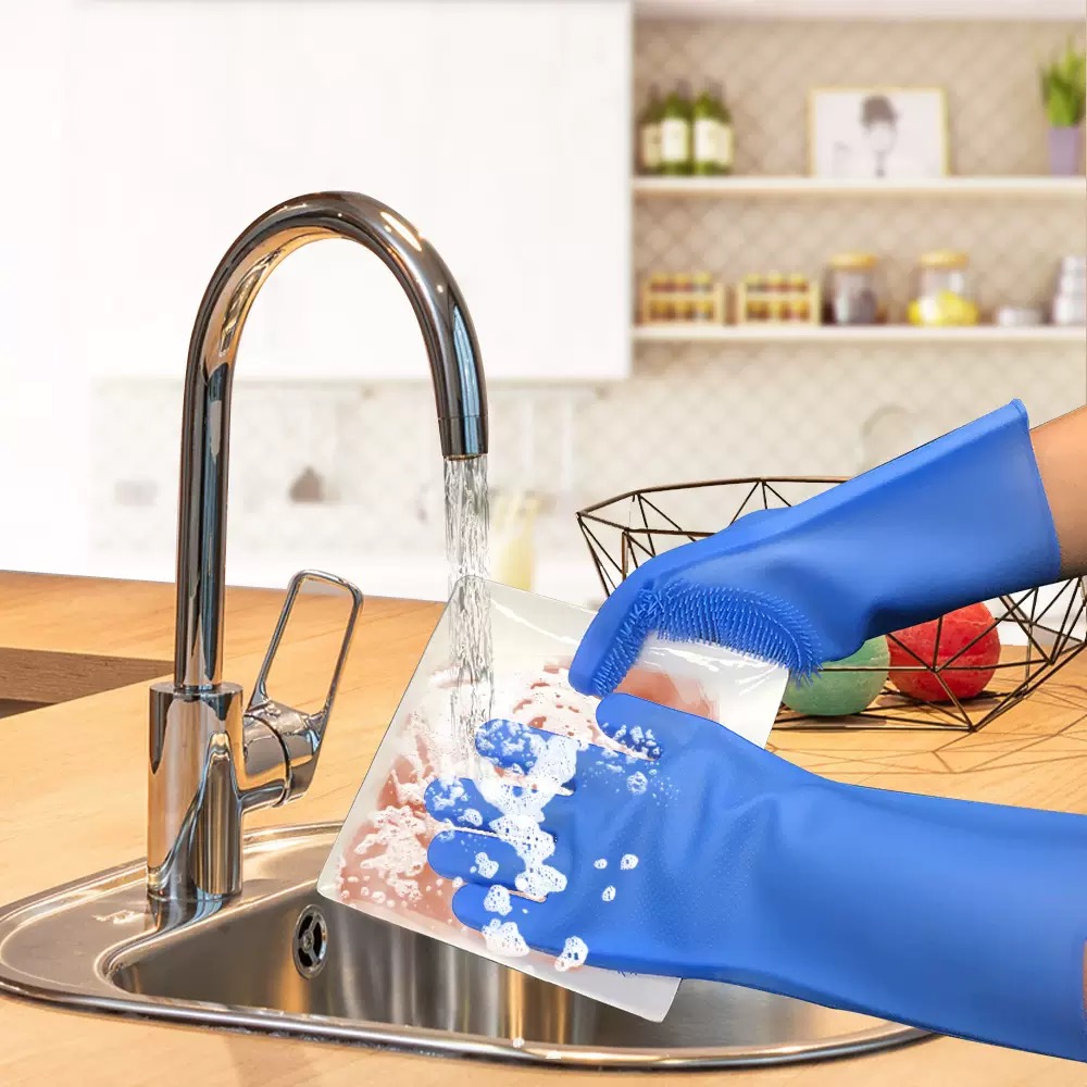 Silicone dish washer Hand gloves