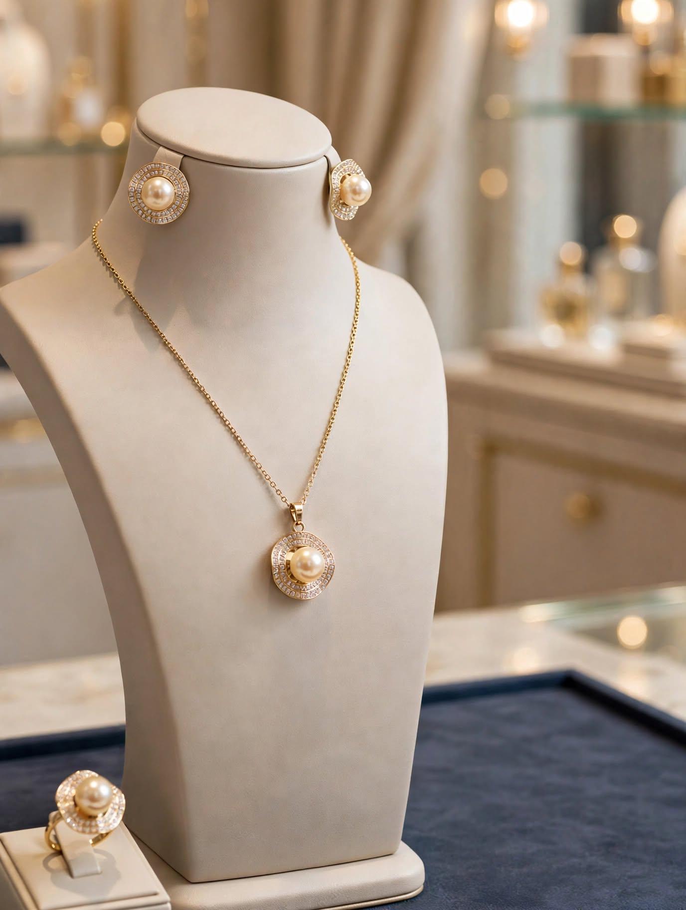 The pearl elegance 3 in 1 set