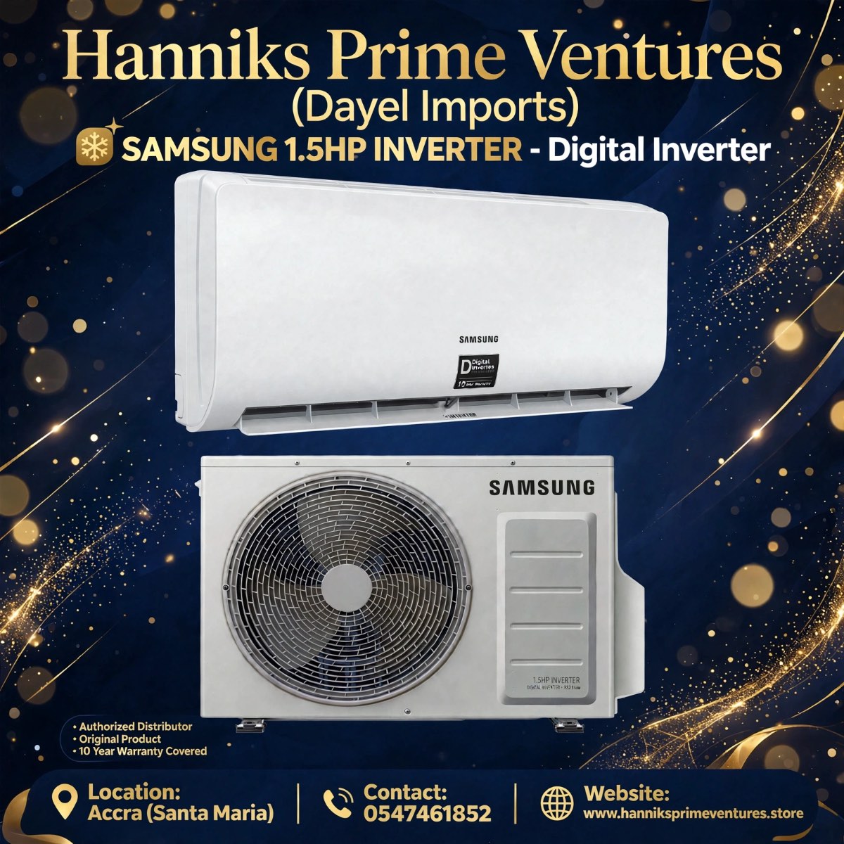 SAMSUNG 1.5HP INVERTER - Digital Inverter